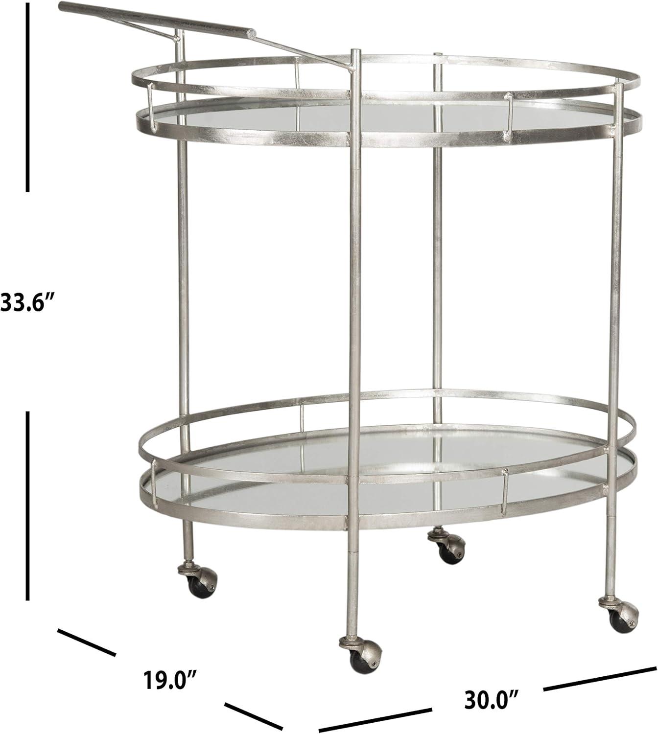image:imageSafavieh Home Collection Dante Silver Bar Cart