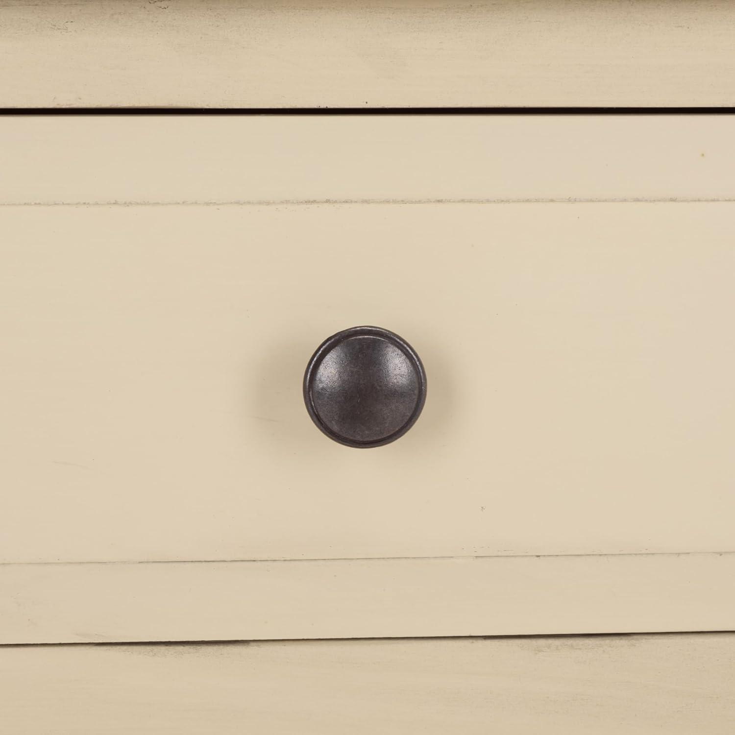 image:imageSafavieh Home Collection Everly Drawer White Wash 1Drawer 2 Removable Baskets Side TableSand