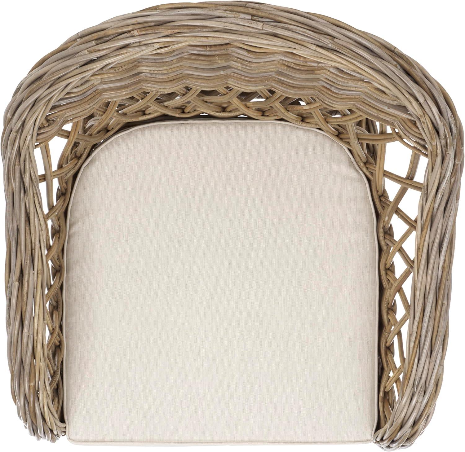 image:imageSafavieh Home Collection Inez Natural Wicker Club ChairNatural
