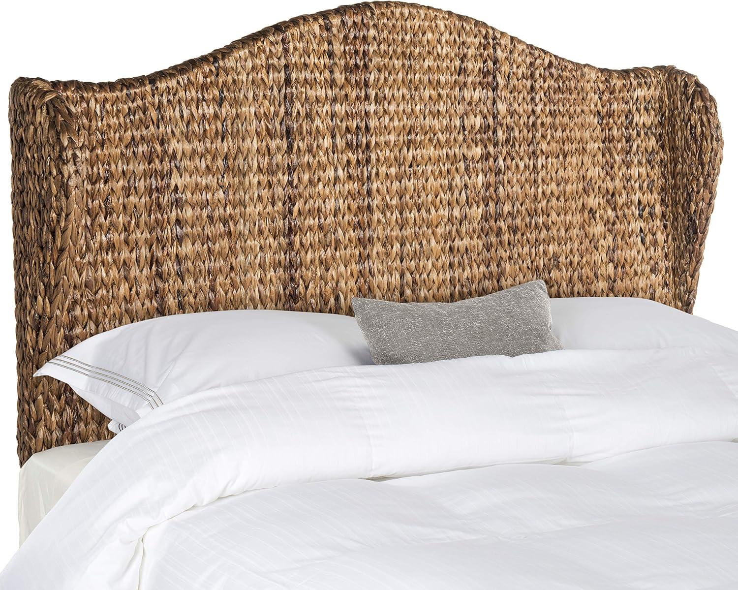 image:imageSafavieh Home Collection Nadine Natural Winged Headboard FullBrown