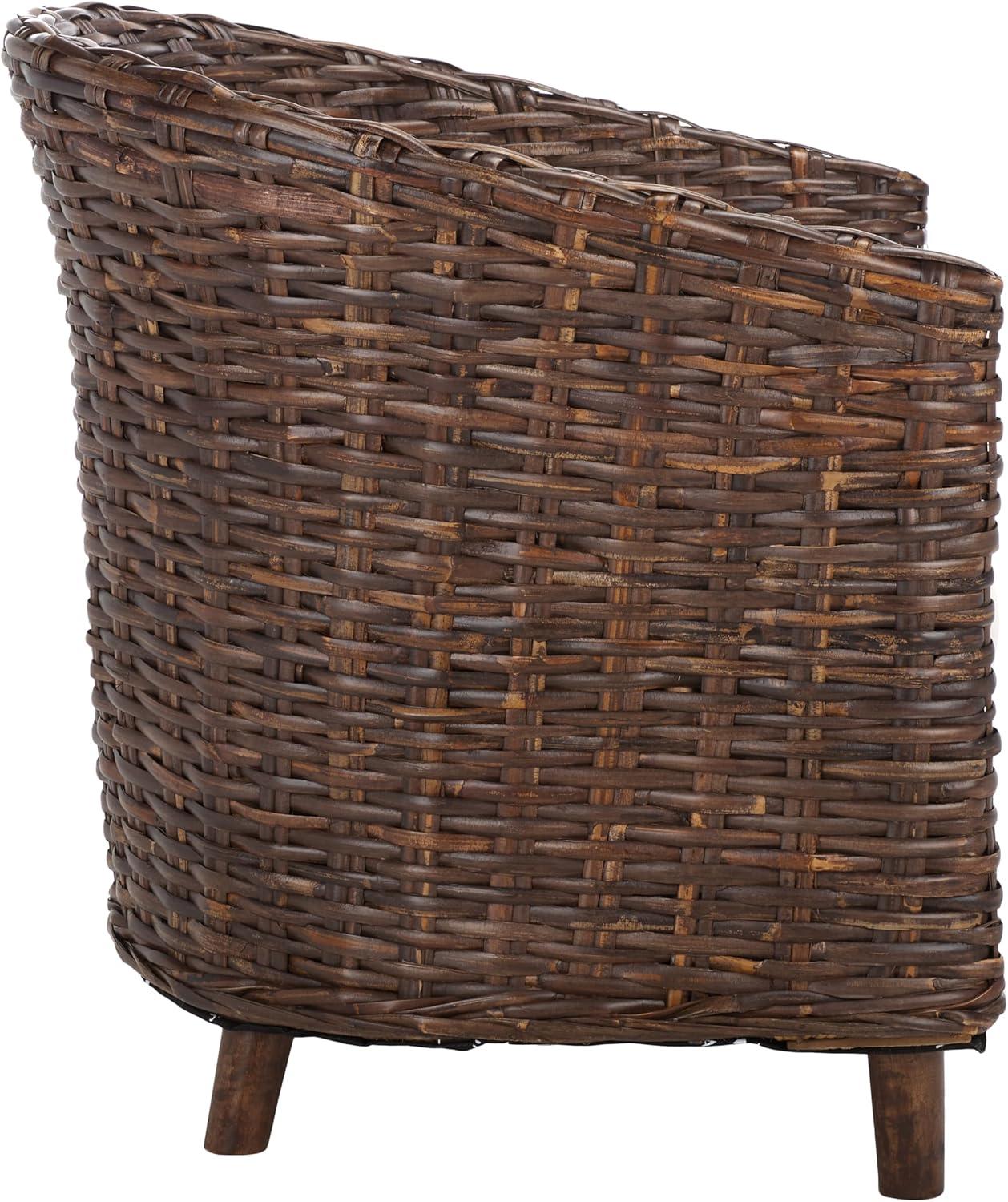 image:imageSafavieh Home Collection Omni Honey Barrel ChairBrown
