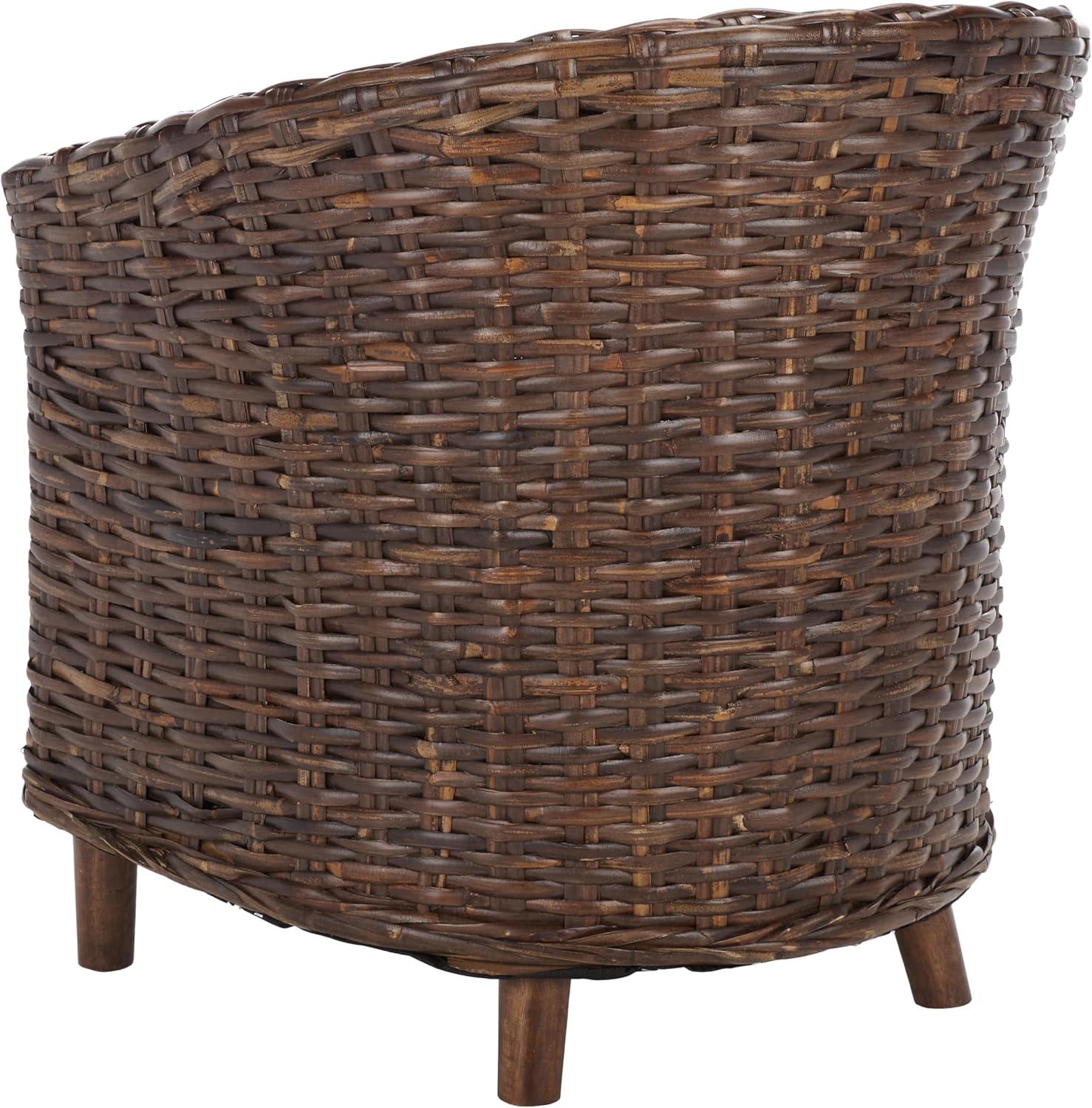 image:imageSafavieh Home Collection Omni Honey Barrel ChairBrown