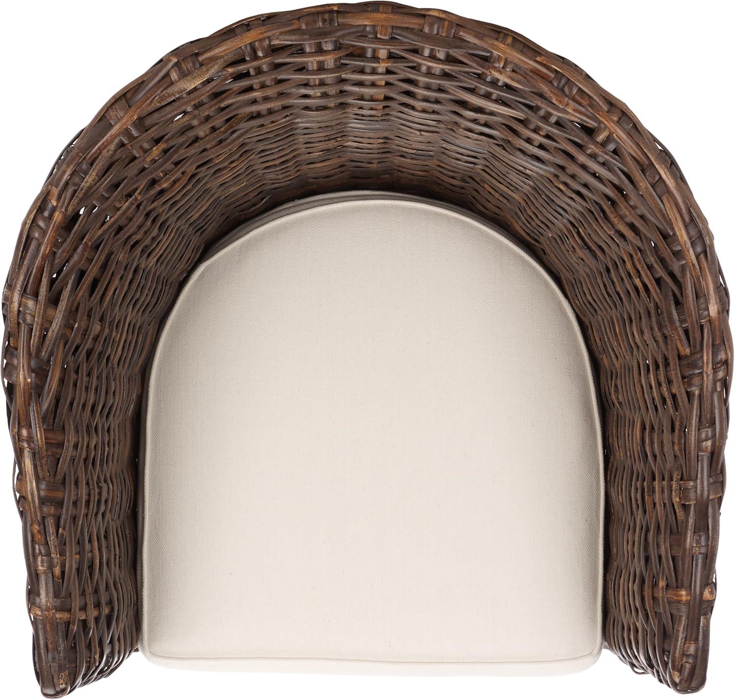 image:imageSafavieh Home Collection Omni Honey Barrel ChairBrown