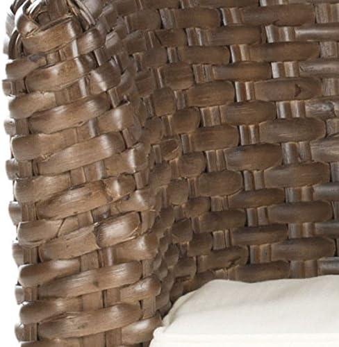 image:imageSafavieh Home Collection Omni Honey Barrel ChairBrown