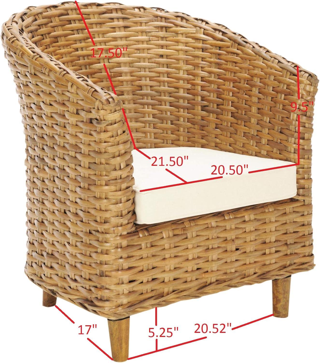 image:imageSafavieh Home Collection Omni Honey Barrel ChairHoney