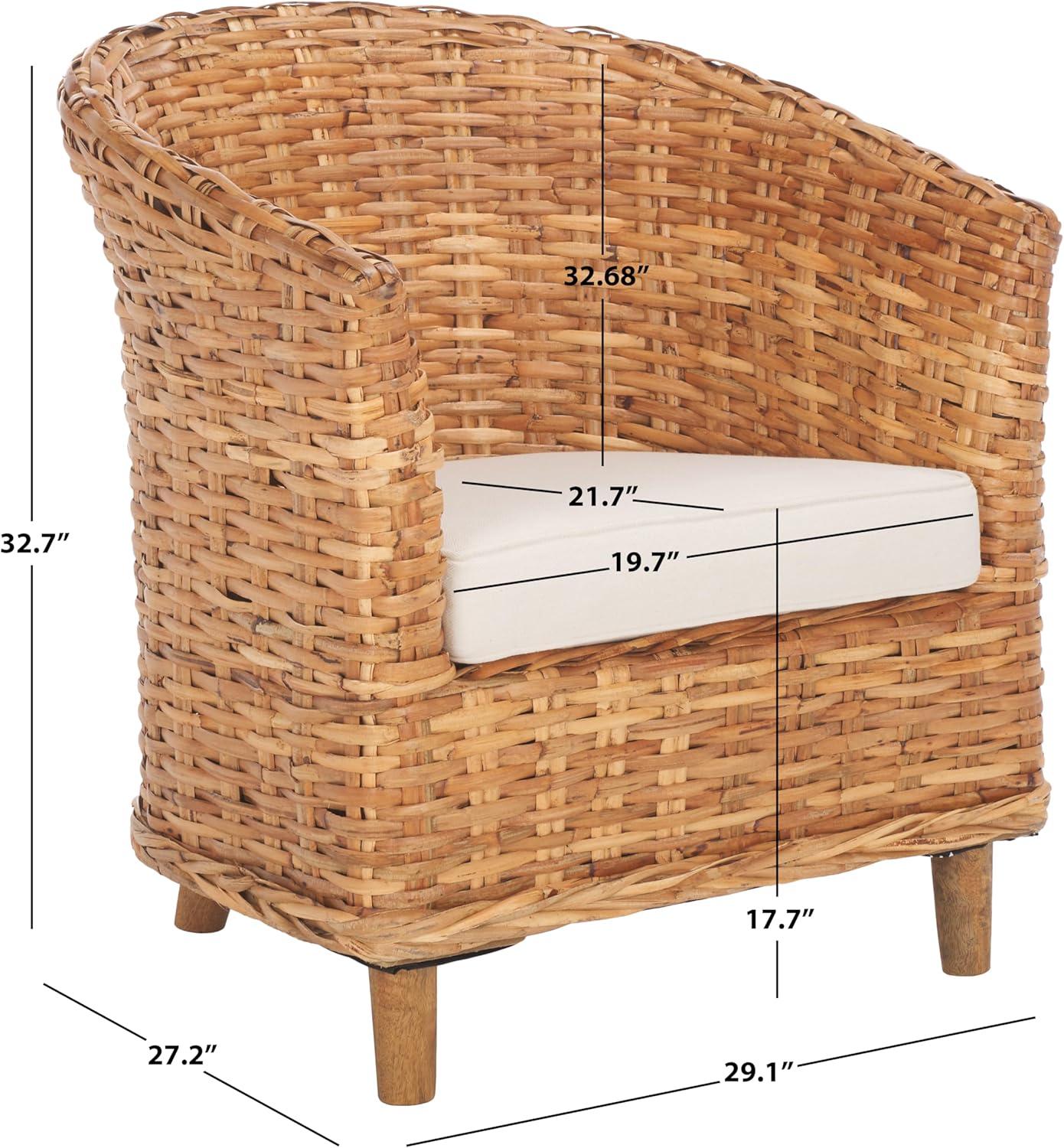 image:imageSafavieh Home Collection Omni Honey Barrel ChairHoney