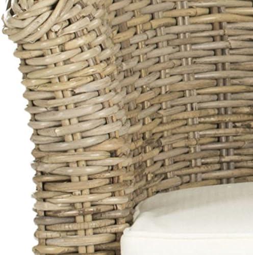 image:imageSafavieh Home Collection Omni Honey Barrel ChairNatural