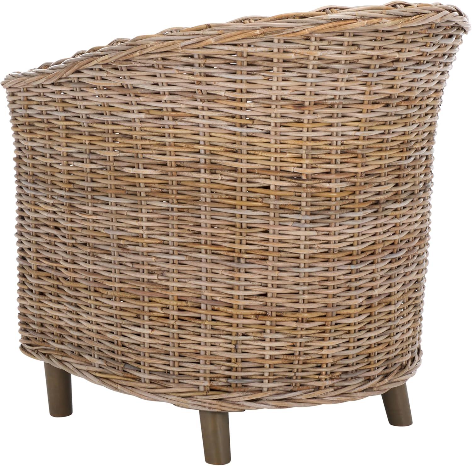 image:imageSafavieh Home Collection Omni Honey Barrel ChairNatural