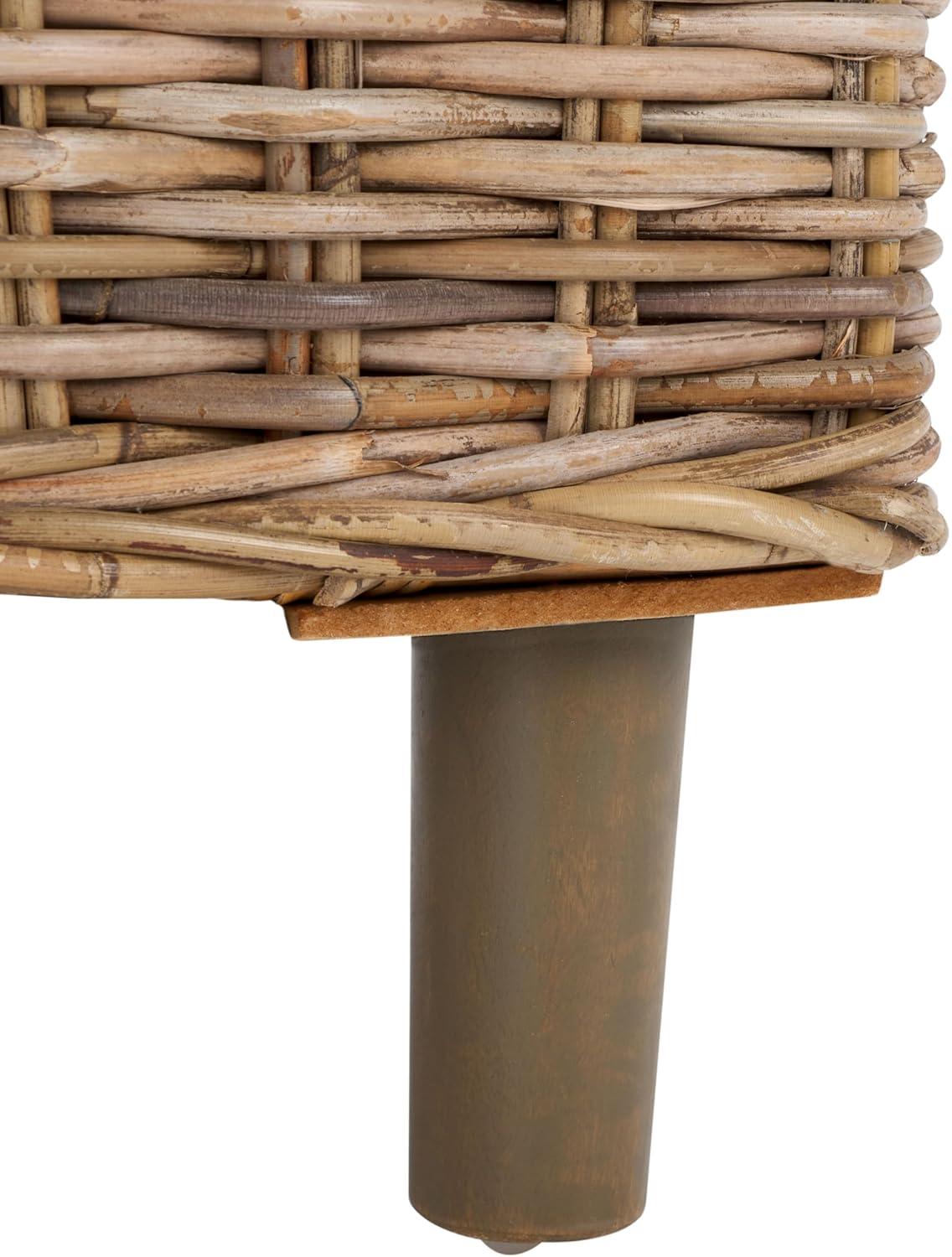 image:imageSafavieh Home Collection Omni Honey Barrel ChairNatural