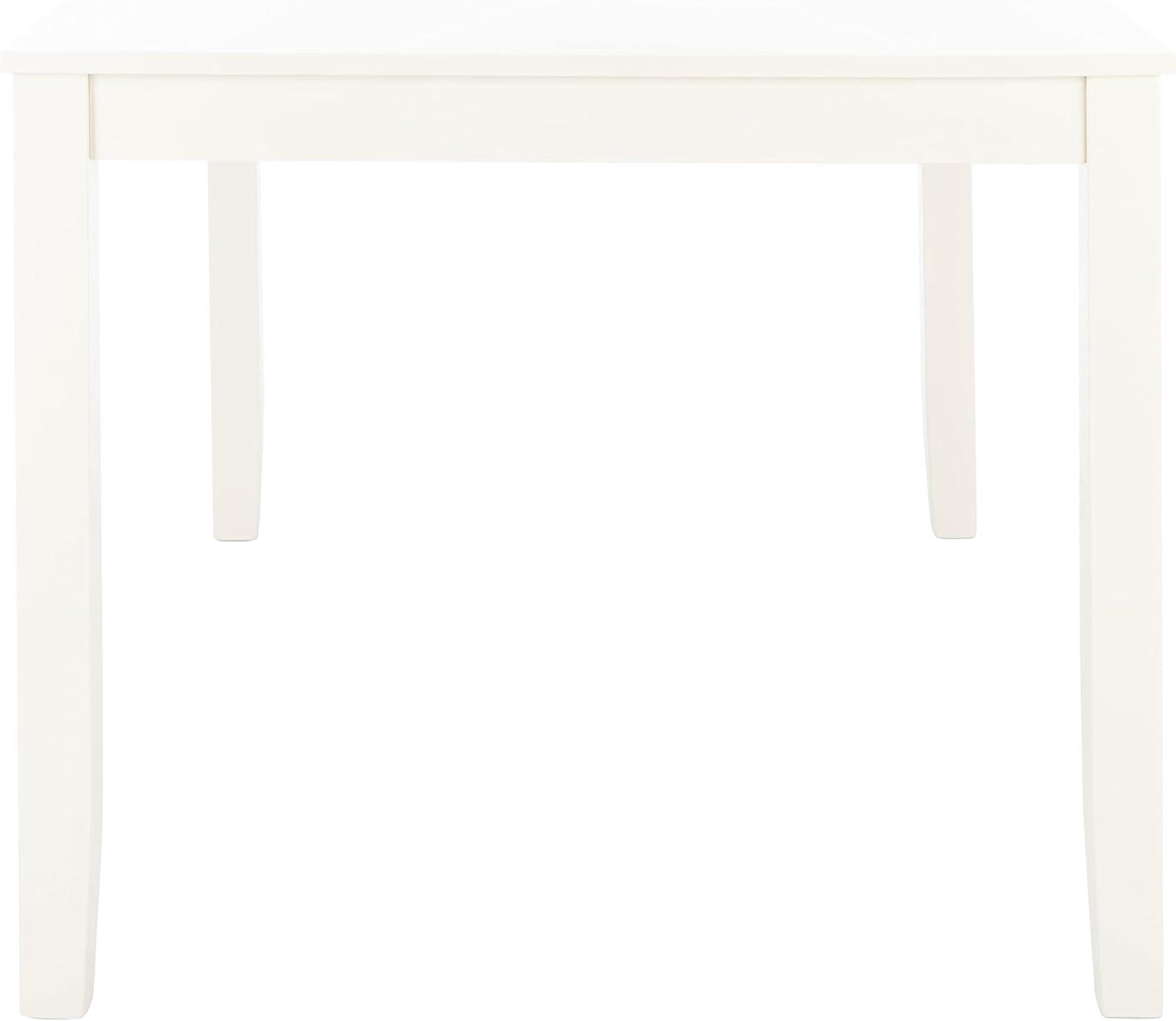 image:imageSafavieh Home Collection Silio White Rectangle Dining TableWhite