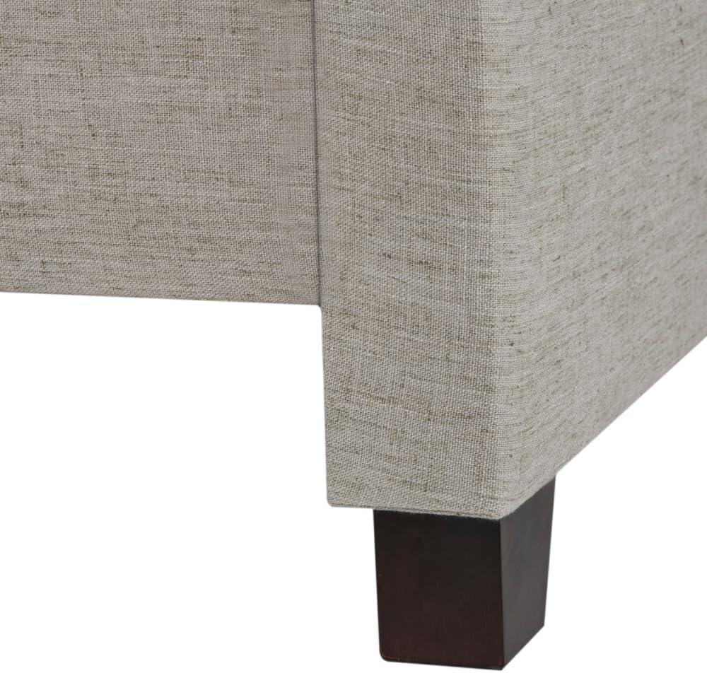 image:imageSafavieh Home Collection Theron Navy Velvet Nickel Nailhead Trim Full BedLight Grey