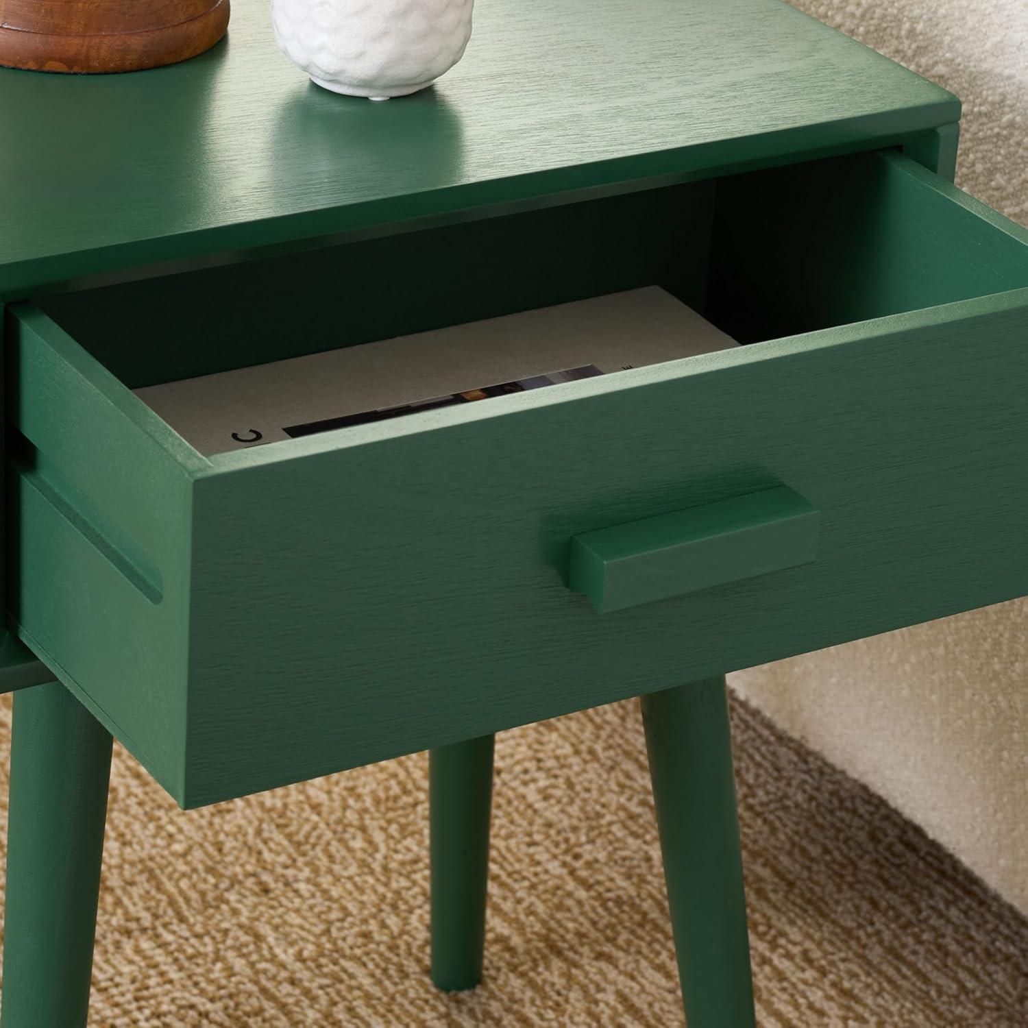 image:imageSafavieh Home Lyle Modern Slate Grey Accent TableGarden Green