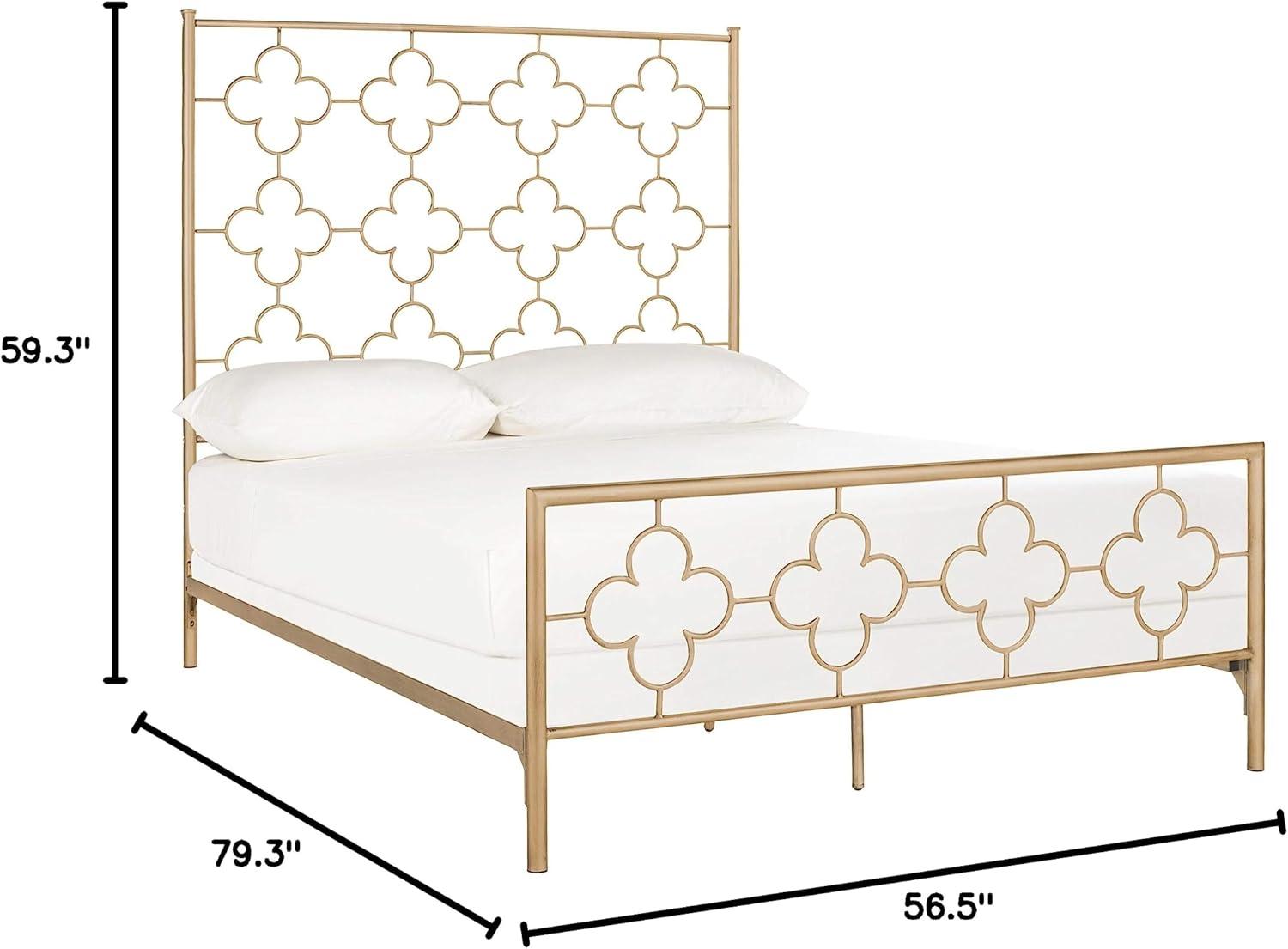 image:imageSafavieh Home Morris Moroccan Antique Gold Bed FullAntique Gold