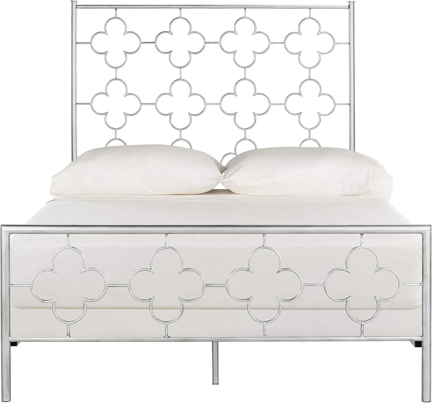 image:imageSafavieh Home Morris Moroccan Antique Gold Bed FullAntique Silver