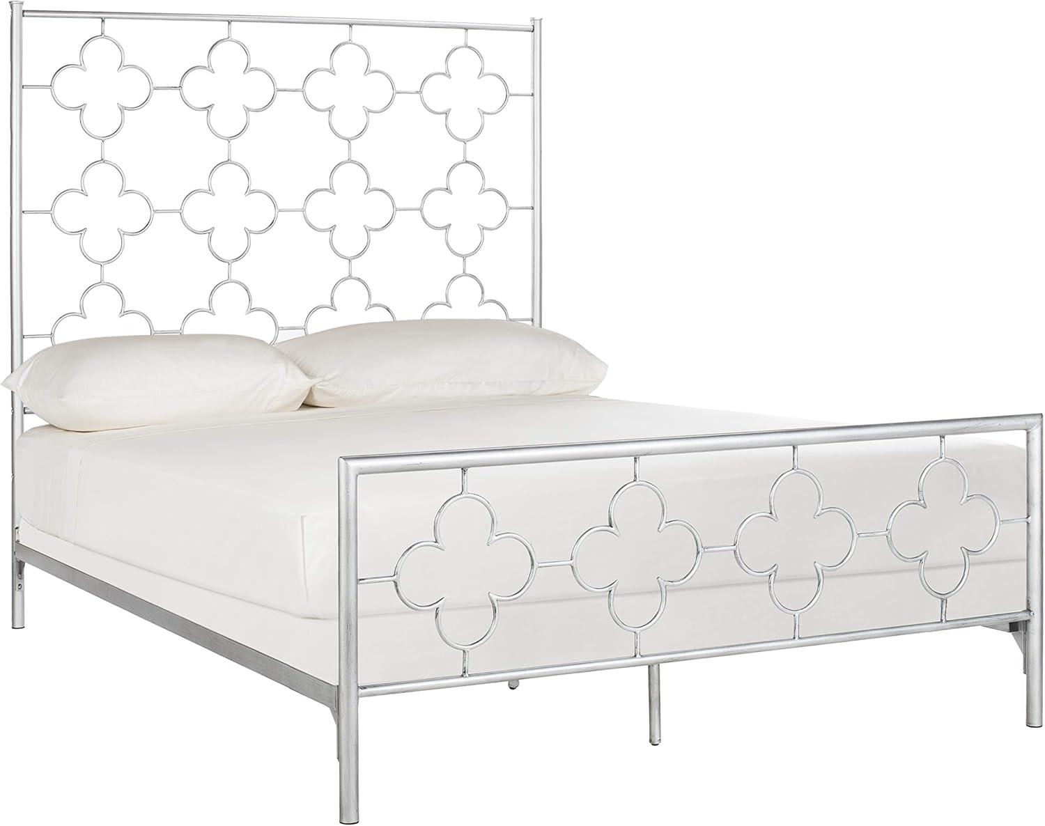 image:imageSafavieh Home Morris Moroccan Antique Gold Bed FullAntique Silver