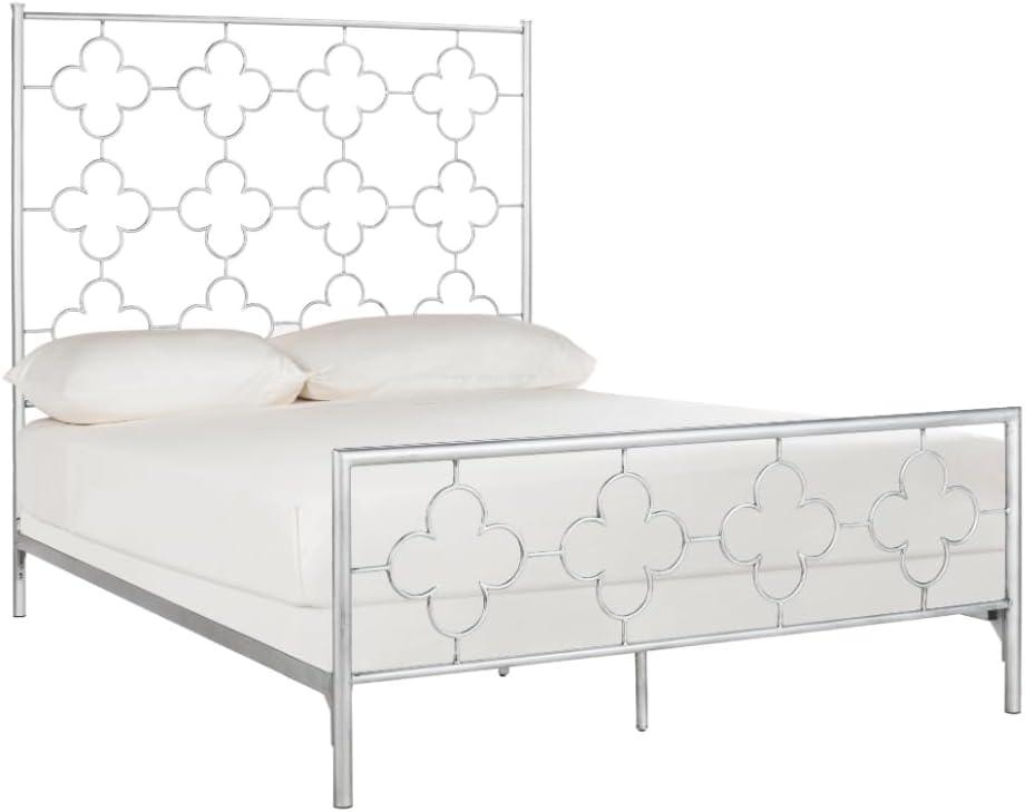 image:imageSafavieh Home Morris Moroccan Antique Gold Bed FullAntique Silver