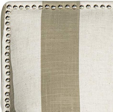 image:imageSafavieh Mercer Collection Charles Beige Linen Club ChairOlive White