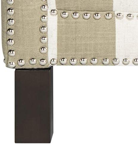 image:imageSafavieh Mercer Collection Charles Beige Linen Club ChairOlive White