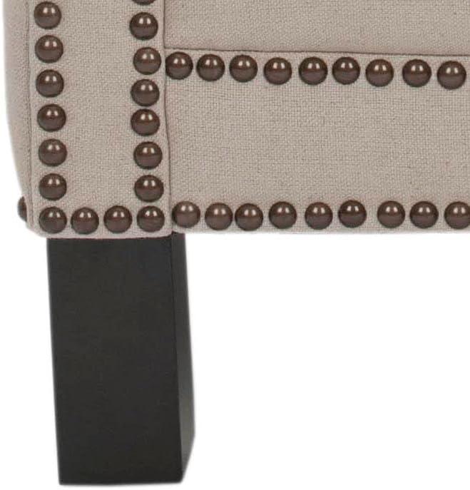 image:imageSafavieh Mercer Collection Charles Beige Linen Club Chairbeige