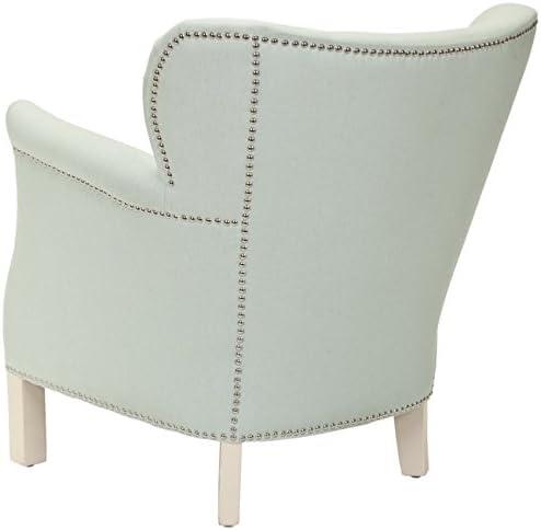 image:imageSafavieh Mercer Collection Connie Beige Linen Club Chairblue