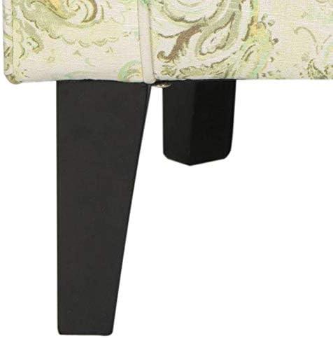 image:imageSafavieh Mercer Collection Margaret Ivory Floral Cotton Club ChairGreen