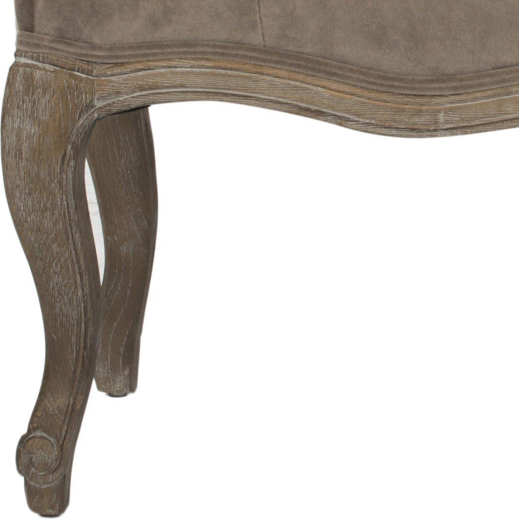 image:imageSafavieh Mercer Collection Randy Beige Linen BenchMushroom
