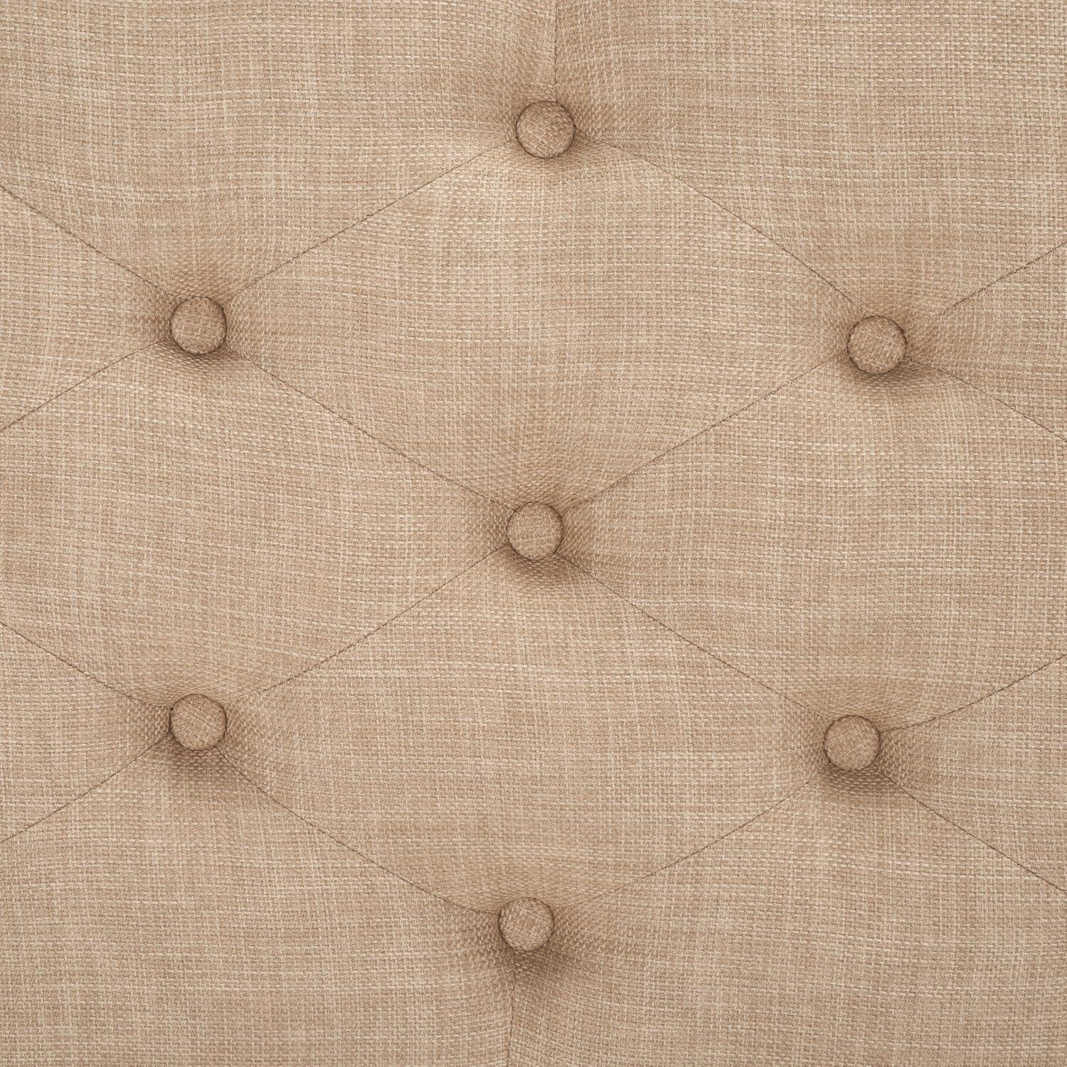 image:imageSafavieh Mercer Collection Randy Beige Linen BenchWheat Natural Cream