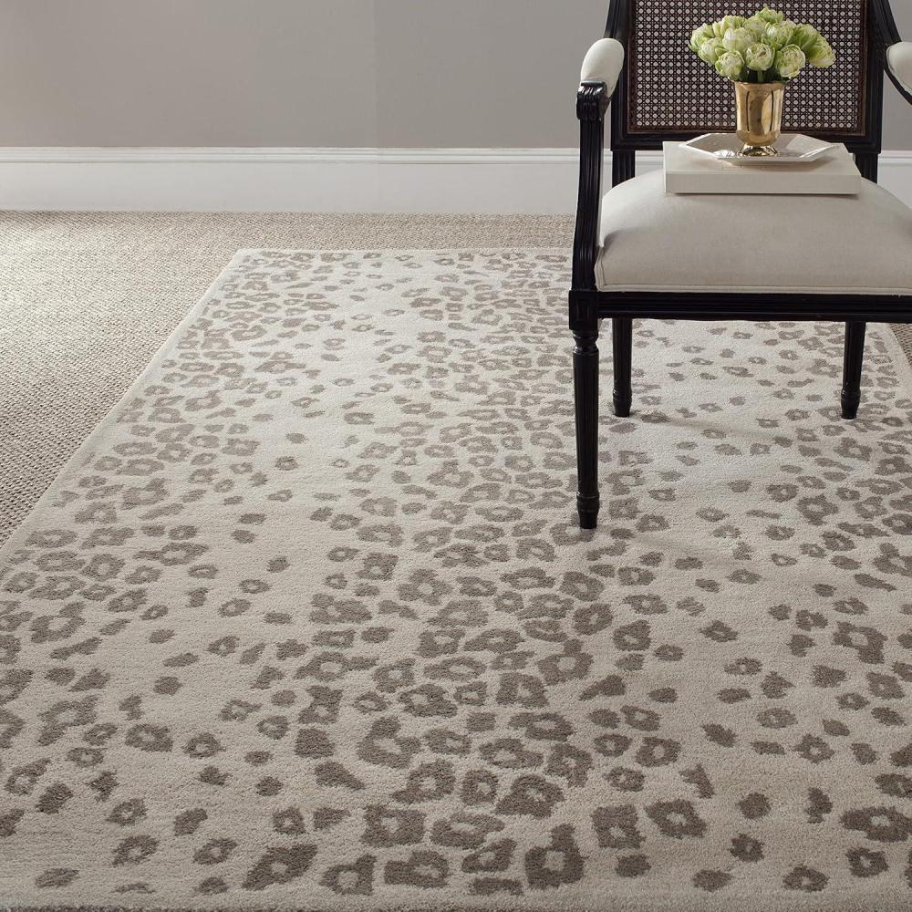 image:imageMartha Stewart x SAFAVIEH Area Rug Collection 26 x 43 Sharkey Gray Handmade Wool amp Viscose Ideal for Living Room Bedroom Foyer Accent Space MSR3621DSharkey Gray