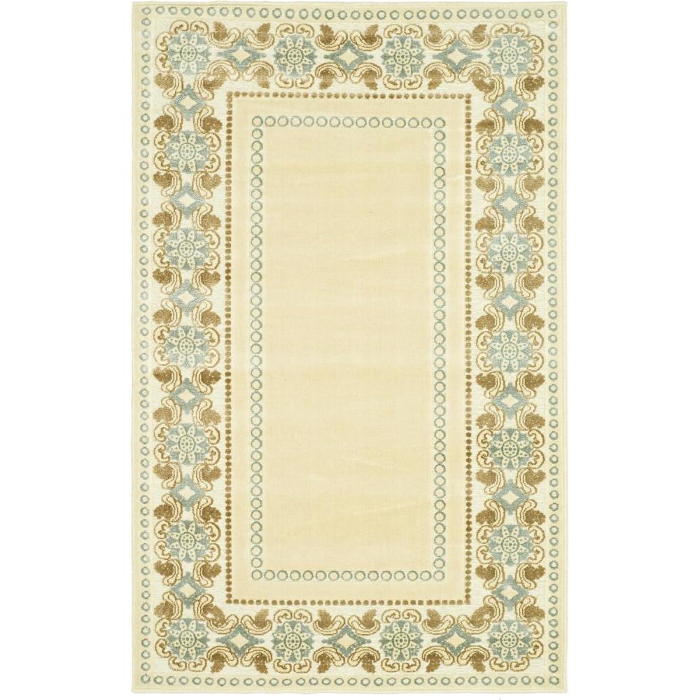 image:imageMartha Stewart x SAFAVIEH Area Rug Collection 4 x 57 Cream Viscose Ideal for Living Room Foyer Bedroom Accent Space MSR4440ACreme
