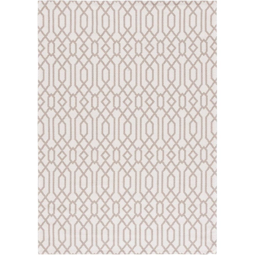 image:imageMartha Stewart x SAFAVIEH Area Rug Collection  5 x 7 Green amp Ivory Cotton Ideal for Living Room Bedroom Office Dining Space MSR421YTaupeCream