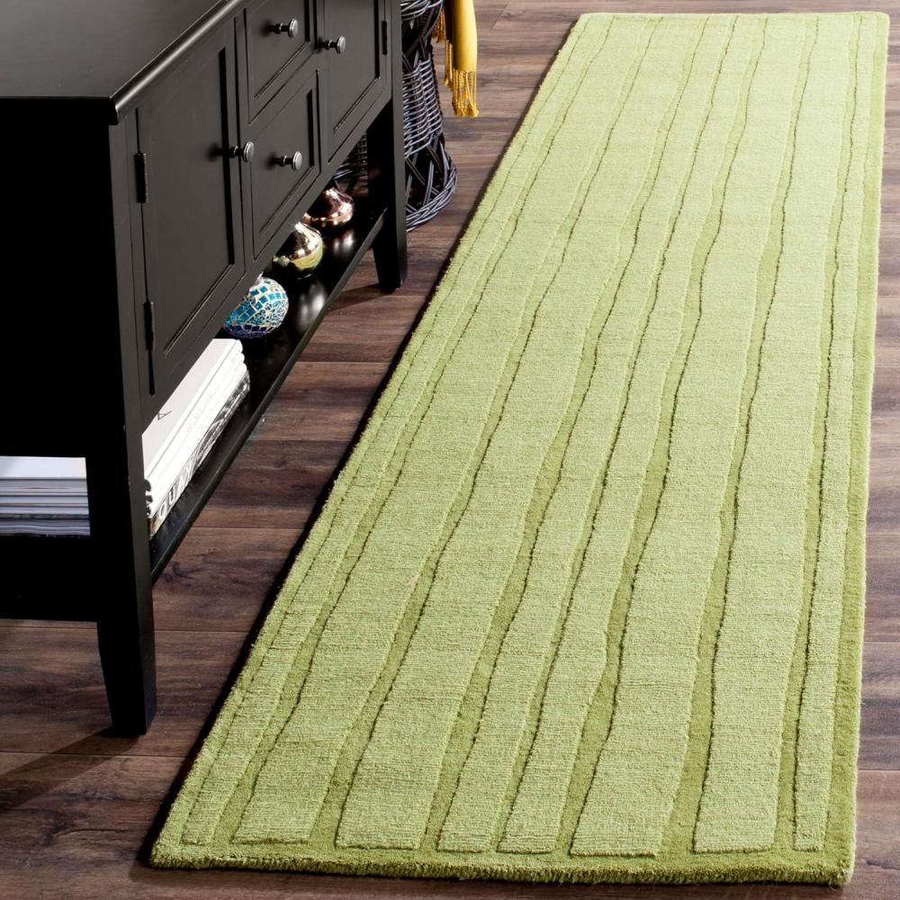 image:imageMartha Stewart x SAFAVIEH Area Rug Collection 5 x 8 Fossil Handmade Wool Ideal for Living Room Bedroom Office Dining Space MSR4619BMossy Rock