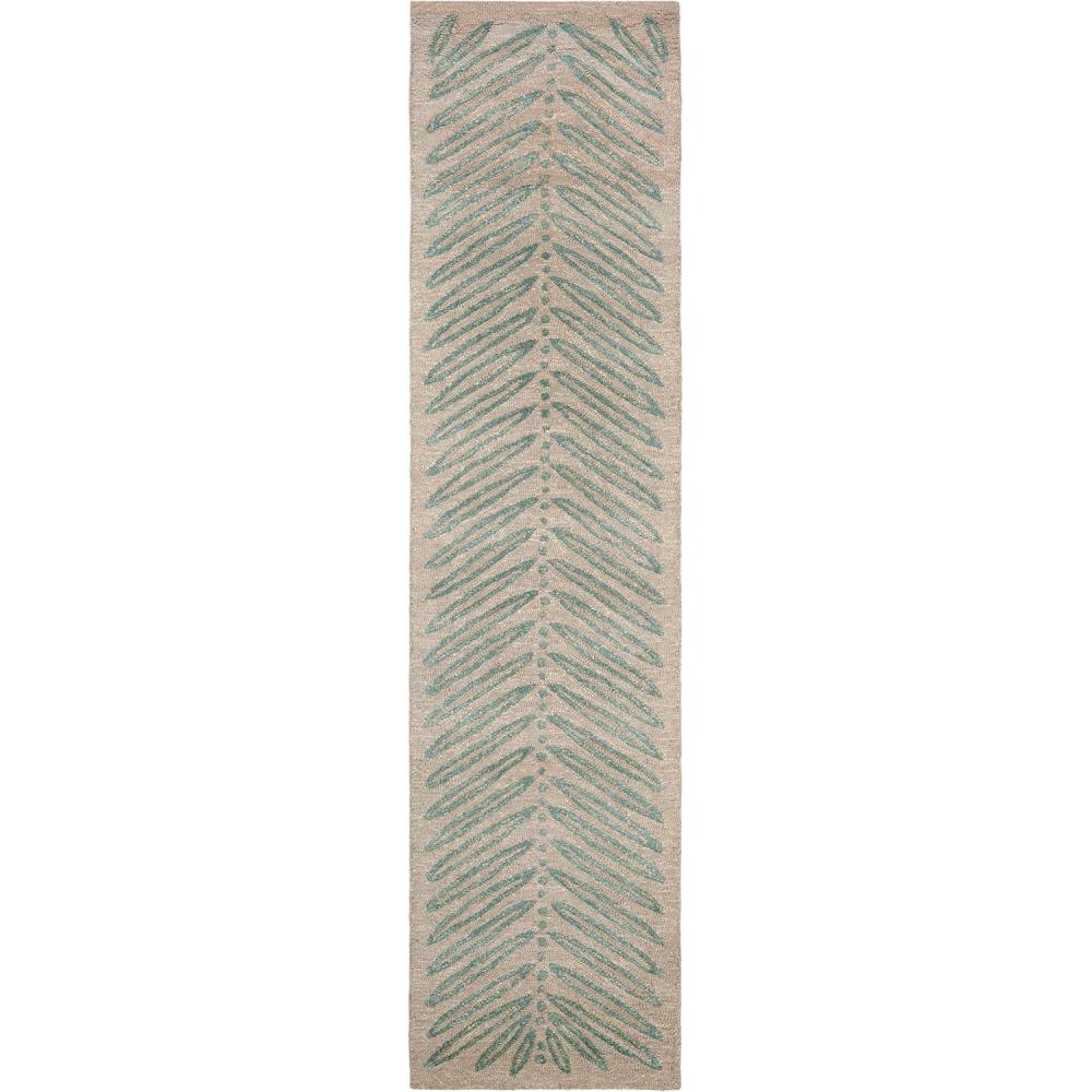image:imageMartha Stewart x SAFAVIEH Area Rug Collection 6 Round Oolong Tea Green Handmade Wool amp Viscose Ideal for Living Room Bedroom Office Dining Space MSR3612BBlue Fir