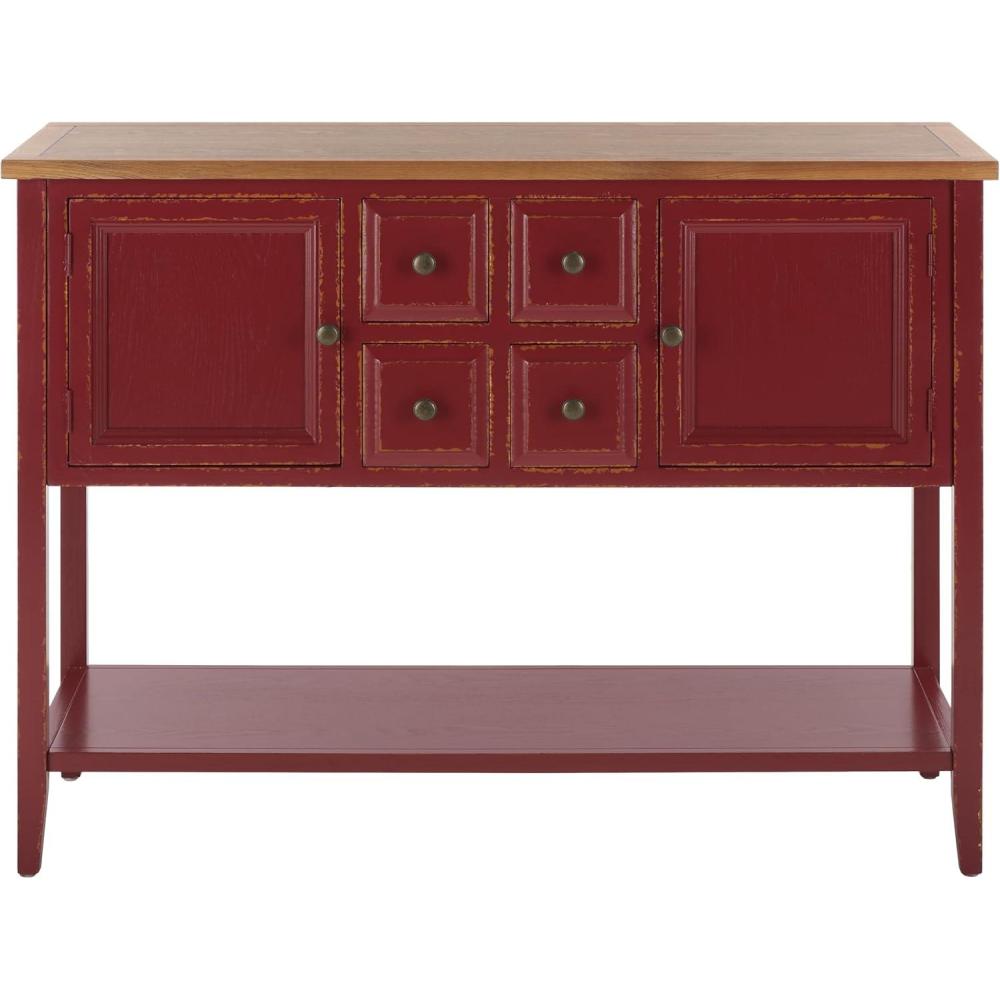 image:imageSafavieh American Homes Collection Charlotte Medium Oak SideboardEgyptian Red Oak