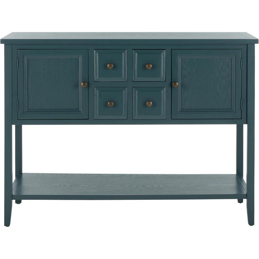 image:imageSafavieh American Homes Collection Charlotte Medium Oak SideboardTeal