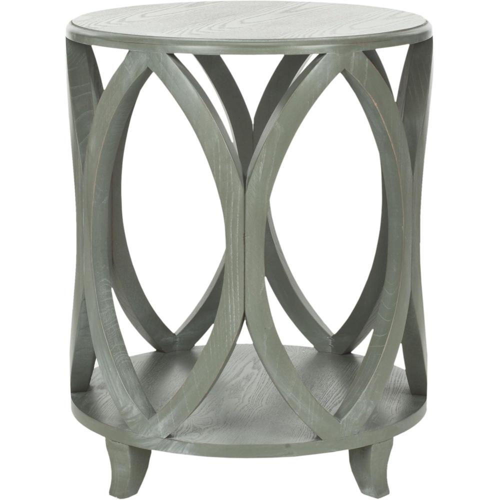 image:imageSafavieh American Homes Collection Janika French Grey Accent TableAsh Grey