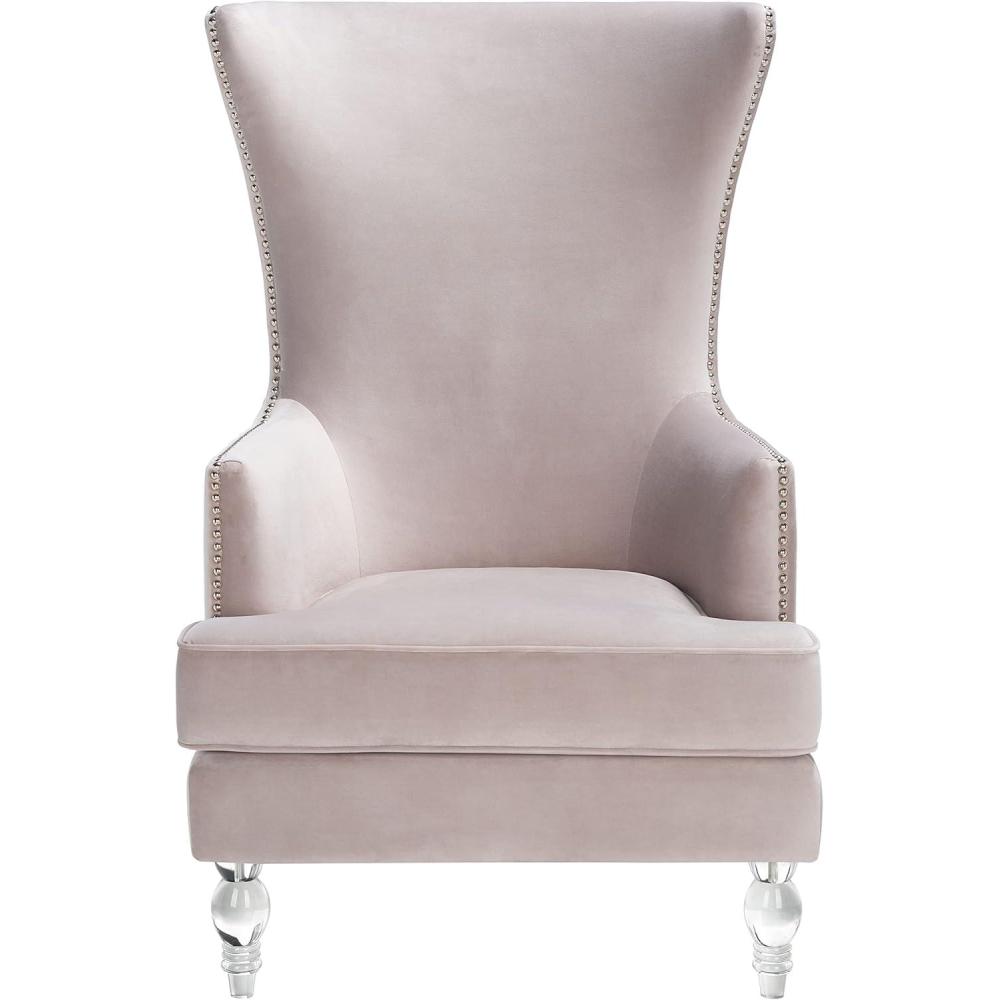 image:imageSafavieh Couture Geode Modern Wingback ChairPale Taupe