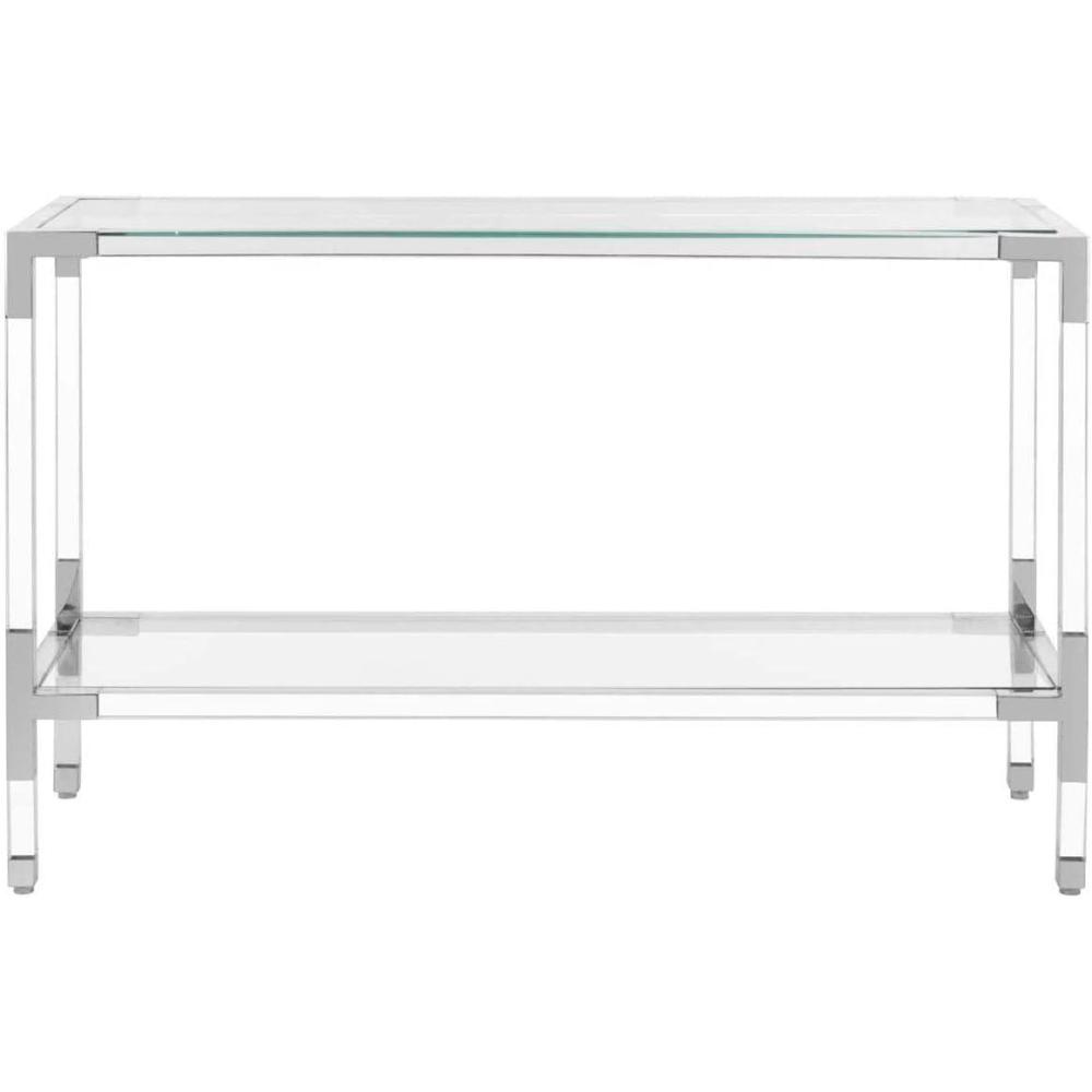 image:imageSafavieh Couture Home Arverne Glam Silver Acrylic ConsoleSilver