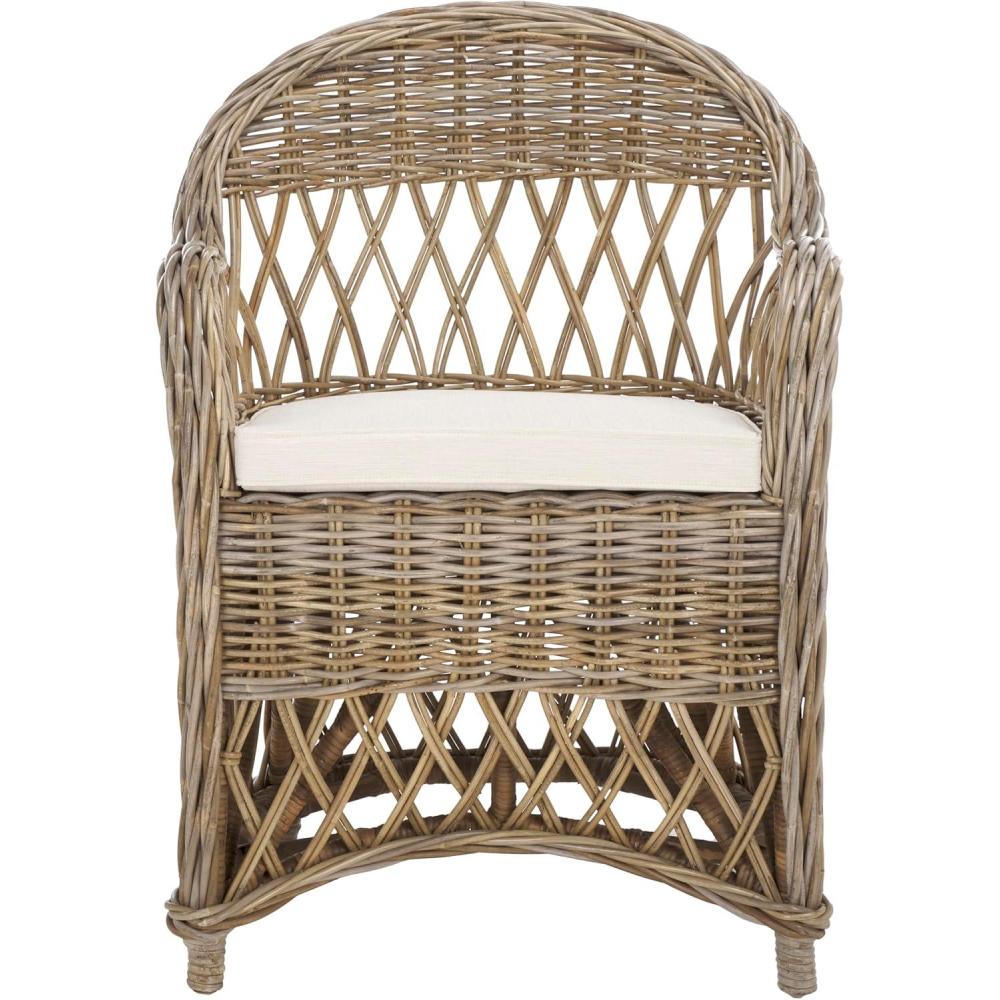 image:imageSafavieh Home Collection Inez Natural Wicker Club ChairNatural