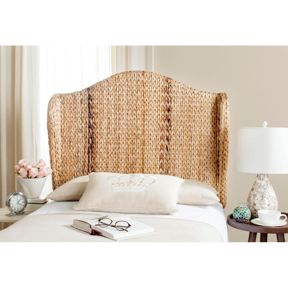 image:imageSafavieh Home Collection Nadine Natural Winged Headboard FullNatural