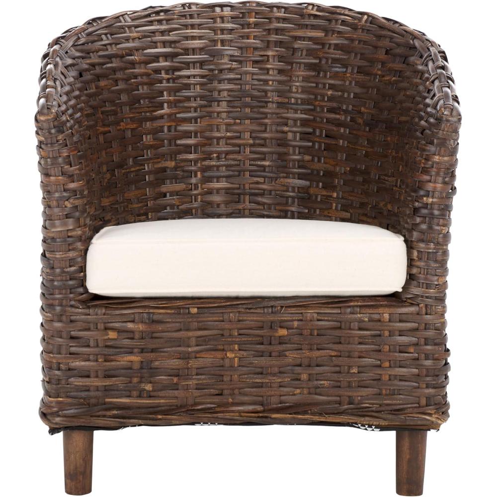 image:imageSafavieh Home Collection Omni Honey Barrel ChairBrown