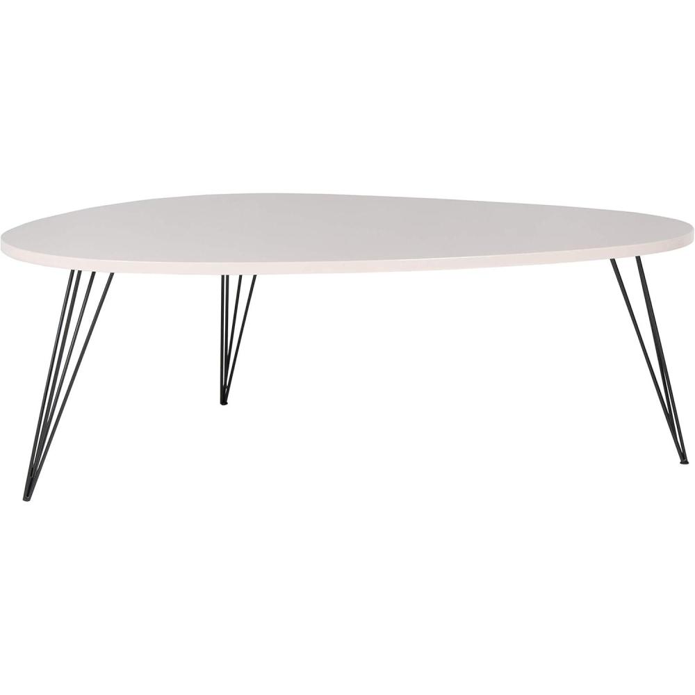 image:imageSafavieh Home Collection Wynton Oak and Black Coffee TableTaupe Black