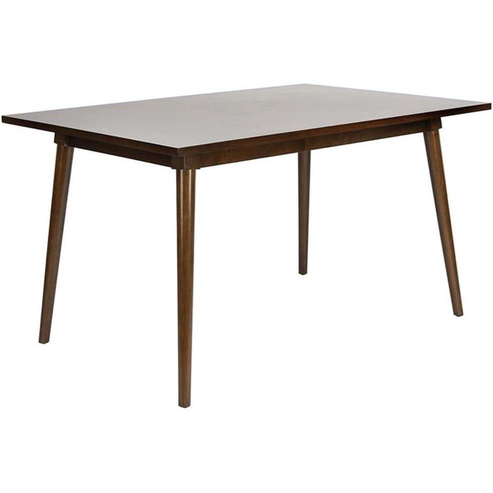 image:imageSafavieh Home Tia Modern Antique White Dining TableWalnut