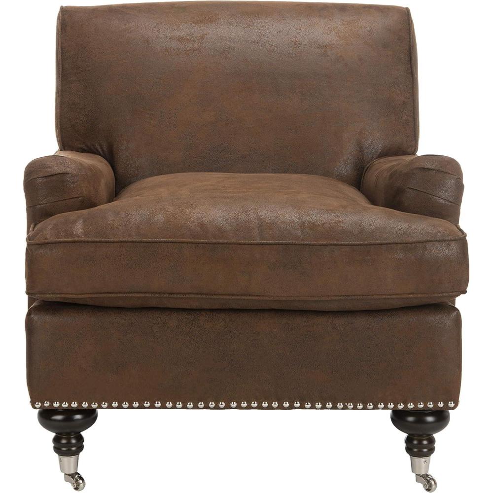 image:imageSafavieh Mercer Collection Ella Brown Club ChairBrown