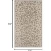 Martha Stewart x SAFAVIEH Area Rug Collection – 2’6″ x 4’3″, Sharkey Gray, Handmade Wool & Viscose, Ideal for Living Room, Bedroom, Foyer, Accent Space (MSR3621D)(Sharkey Gray)