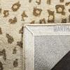 Martha Stewart x SAFAVIEH Area Rug Collection – 2’6″ x 4’3″, Sharkey Gray, Handmade Wool & Viscose, Ideal for Living Room, Bedroom, Foyer, Accent Space (MSR3621D)(Horizon Sandbag)
