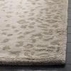 Martha Stewart x SAFAVIEH Area Rug Collection – 2’6″ x 4’3″, Sharkey Gray, Handmade Wool & Viscose, Ideal for Living Room, Bedroom, Foyer, Accent Space (MSR3621D)(Sharkey Gray)