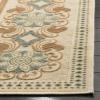 Martha Stewart x SAFAVIEH Area Rug Collection – 4′ x 5’7″, Cream, Viscose, Ideal for Living Room, Foyer, Bedroom, Accent Space (MSR4440A)(Creme)