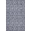 Martha Stewart x SAFAVIEH Area Rug Collection – 4′ x 6′, Blue & Grey, Flat Weave Cotton, Ideal for Living Room, Foyer, Bedroom, Accent Space (MSR405M)