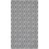 Martha Stewart x SAFAVIEH Area Rug Collection – 4′ x 6′, Charcoal & Grey, Flat Weave Cotton, Ideal for Living Room, Foyer, Bedroom, Accent Space (MSR402H)(Charcoal/Grey)