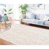 Martha Stewart x SAFAVIEH Area Rug Collection – 4′ x 6′, Fledgling, Handmade Wool, Marais Scroll Design, Ideal for Living Room, Foyer, Bedroom, Accent Space (MSR4324B)